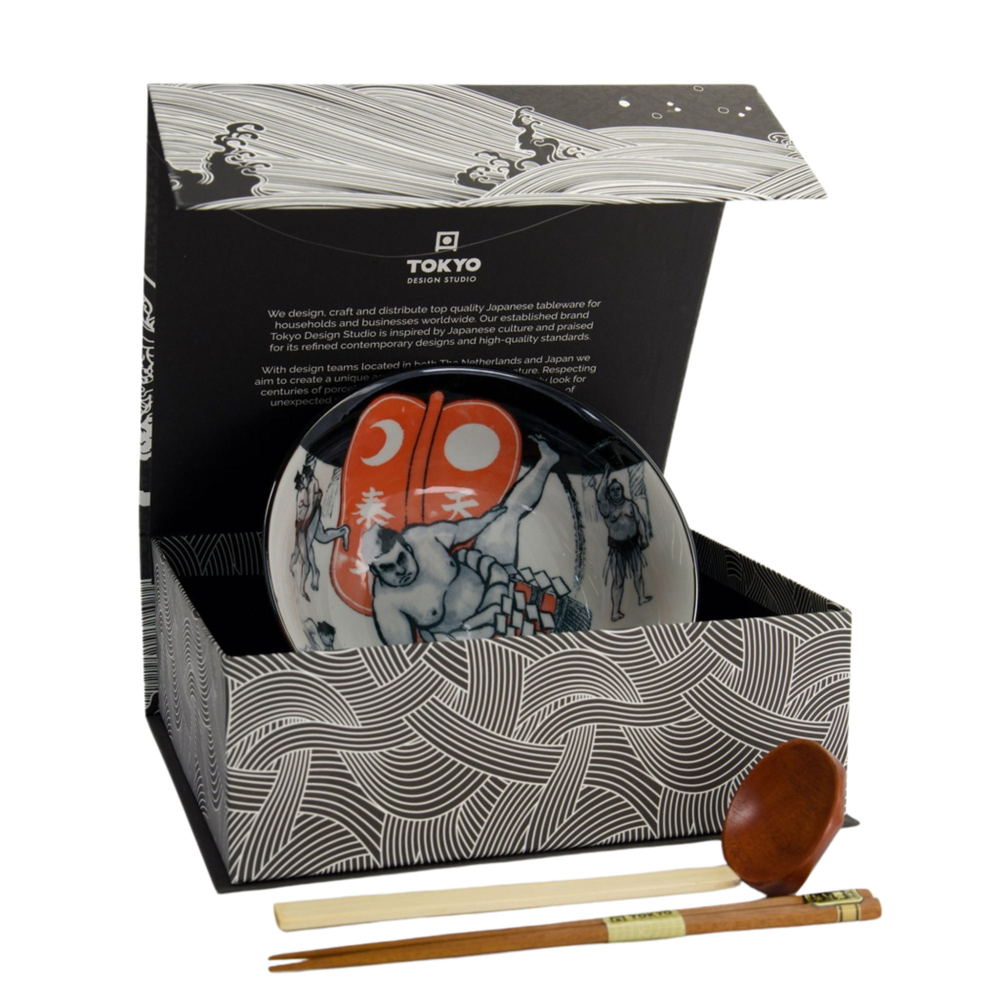 Zestaw do ramenu z pałeczkami – gotowy prezent