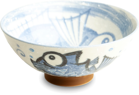 Ceramiczna Miseczka Fish 14x6,5 cm