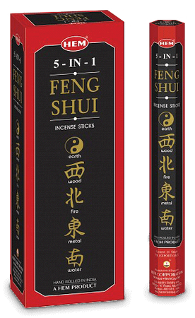Kadzidełka Incense Feng Shui 5 in 1
