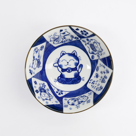 Ceramiczna miseczka Kawaii Tayo Bowl Cat Neko 14.9x6.7