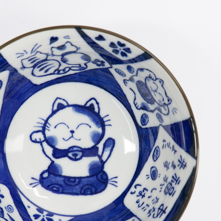 Ceramiczna miseczka Kawaii Tayo Bowl Cat Neko 14.9x6.7