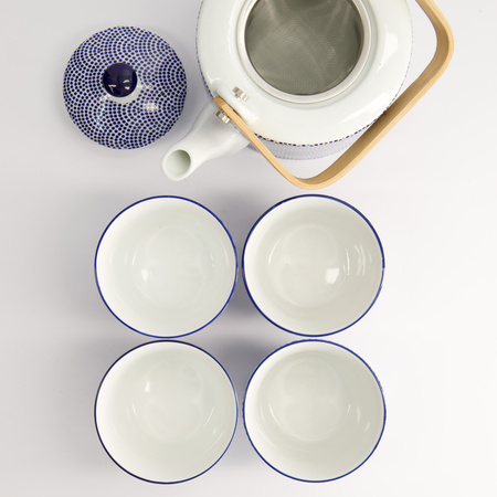 Zestaw do herbaty Nippon Blue