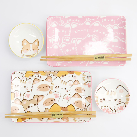 Zestaw do sushi Pink Cats