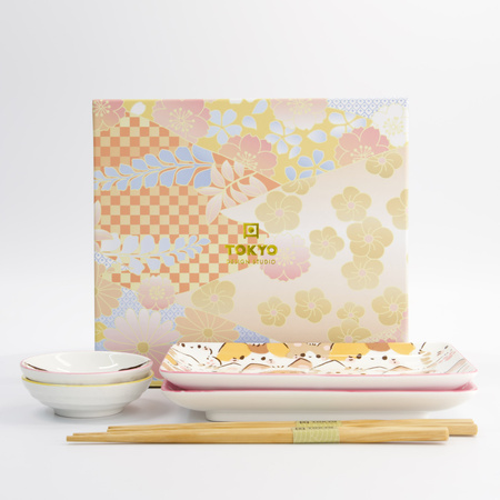 Zestaw do sushi Pink Cats