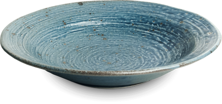 Talerz blue deep