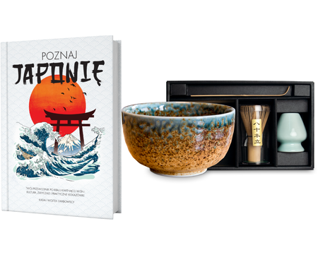 Książka Poznaj Japonie + Zestaw do matchy Ki