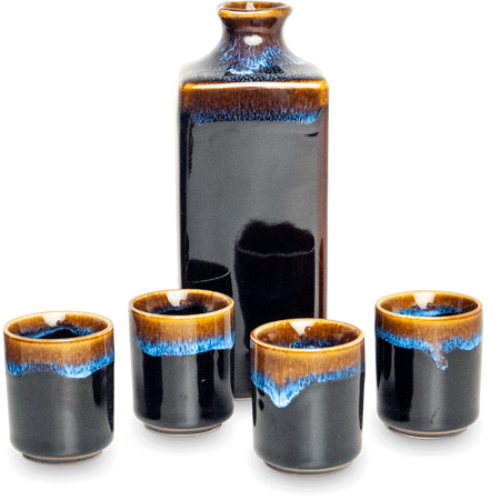 Zestaw do Sake Japanese Black