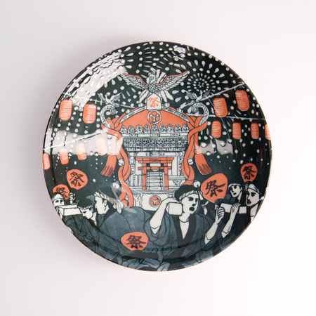 Talerz Asakusa 21x5cm Matsuri