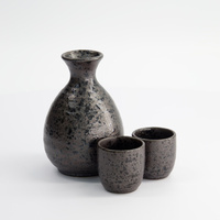 Zestaw do sake  Kuro Tetsusabi