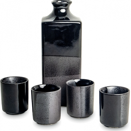 Zestaw do sake Black
