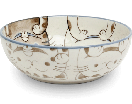 Ceramiczna miseczka Kotki Blue 16x5,5cm