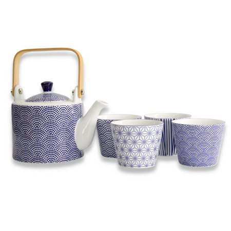 Zestaw do herbaty Nippon Blue