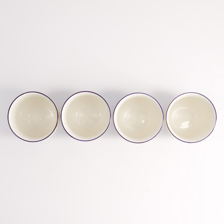 Kubki ceramiczne Czarki Hokusai zestaw 4 sztuk