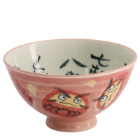 Ceramiczna miseczka Daruma Pink 11.5x6 cm