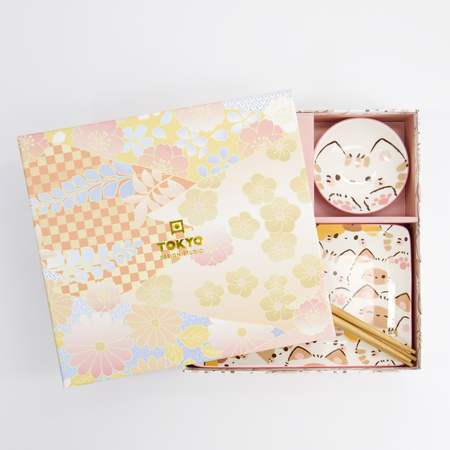 Zestaw do sushi Pink Cats