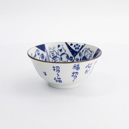 Ceramiczna miseczka Kawaii Tayo Bowl Cat Neko 14.9x6.7
