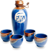 Zestaw do Sake Blue and Brown