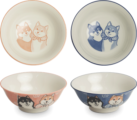 Miska do zup Shiba Blue 15x7 cm