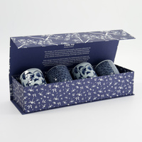 Zestaw czarek 160ml Blue/White