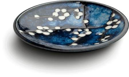 Miseczka na sos sojowy Hana Blue 10x2 cm