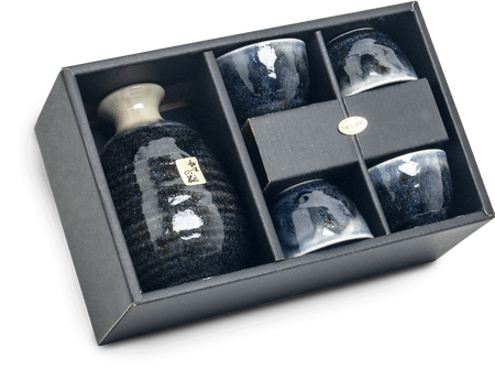 Zestaw do sake Blue Balance