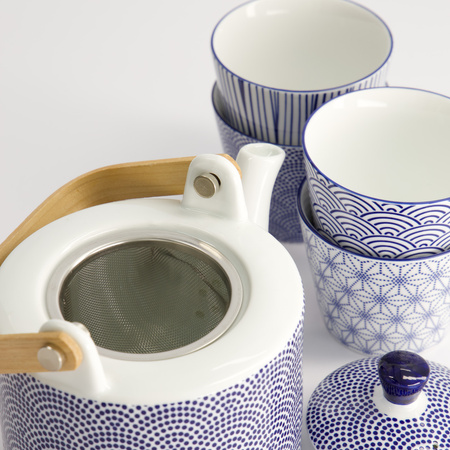 Zestaw do herbaty Nippon Blue