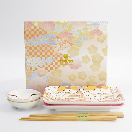 Zestaw do sushi Pink Cats