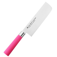 Japoński nóż Satake Macaron Pink Nóż Nakiri 17 cm