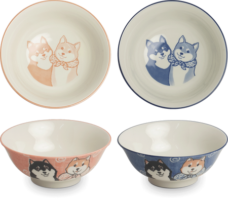 Miska do zup Shiba Blue 15x7 cm