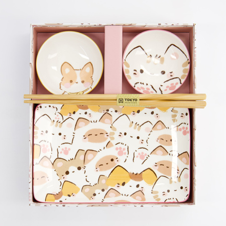 Zestaw do sushi Pink Cats