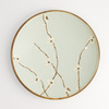 Talerz okrągły Green Sakura 23x3.cm