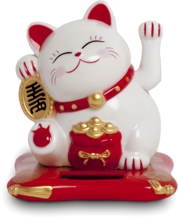 Lucky cat Solar 6,5 cm