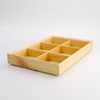 Bento Box Wood 33x22x4.5cm