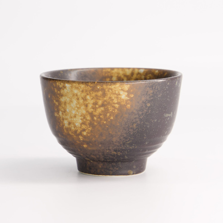 Kubek ceramiczny czarka Brown 9x6,5cm