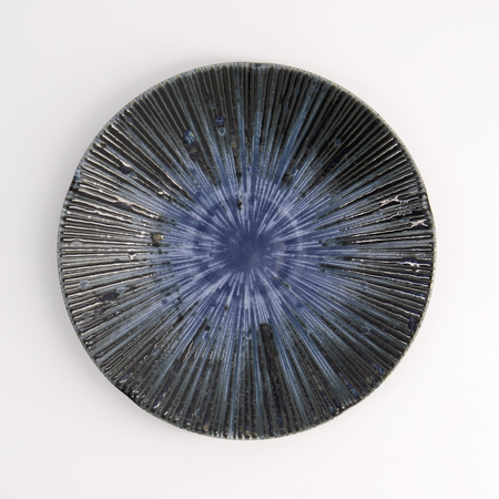  Sky Blue Plate 16x2 cm