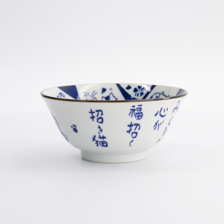 Ceramiczna miseczka Kawaii Tayo Bowl Cat Neko 14.9x6.7