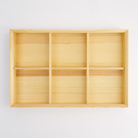 Bento Box Wood 33x22x4.5cm