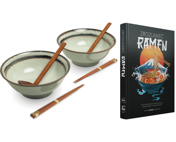 Książka zrozumieć ramen + Zestaw do ramenu Wasabi