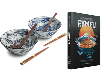  Książka zrozumieć ramen + Zestaw do ramenu Dragon
