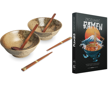 Książka zrozumieć ramen + Zestaw do ramenu Purobu