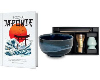 Książka Poznaj Japonie + Zestaw do matchy Izayoi