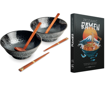 Książka zrozumieć ramen + Zestaw do ramenu Koge